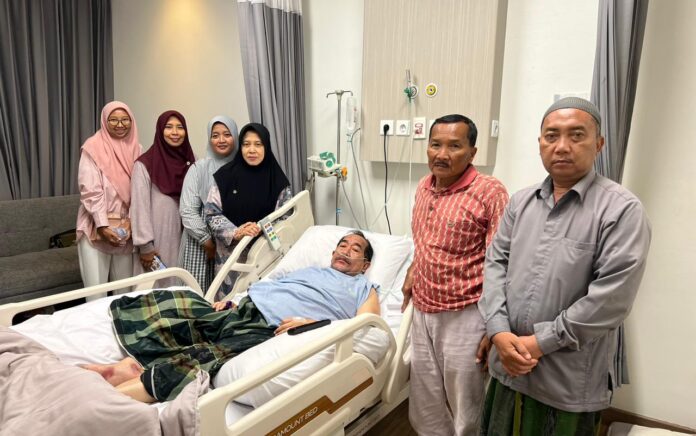 Muhibbin Mas Kiai dan Saateh Doakan Cawabup KH Imam Lekas Sembuh