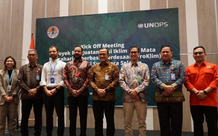 KLHK dan UNOPS untuk Perkuat Ketahanan Iklim Melalui PROKLIM Nasional di Sumsel