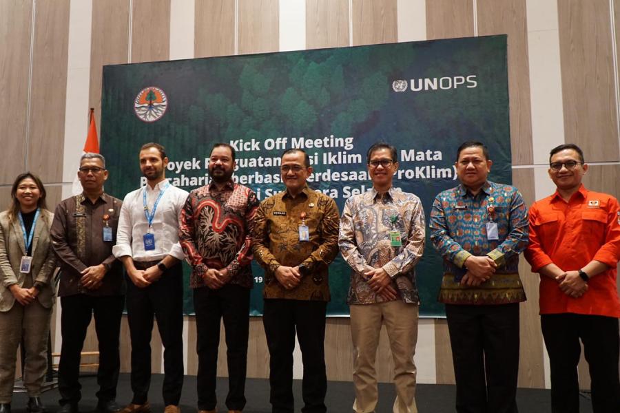 KLHK dan UNOPS untuk Perkuat Ketahanan Iklim Melalui PROKLIM Nasional di Sumsel