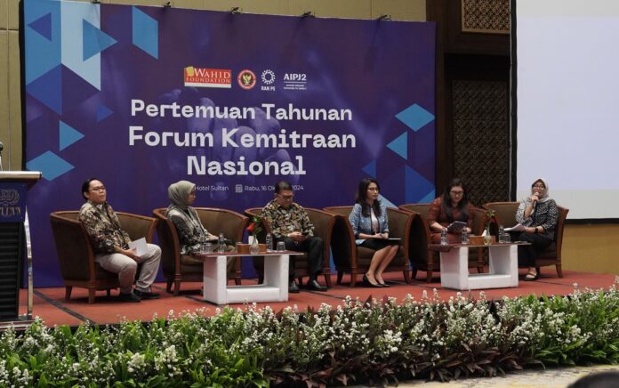 Pertemuan Tahunan Forum Kemitraan Nasional (FKN) RAN PE 2024.