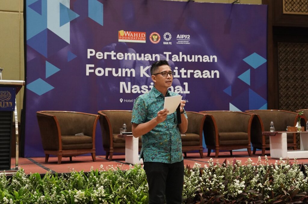 Deputi Bidang Kerjasama Internasional BNPT, Andhika Chrisnayudhanto 