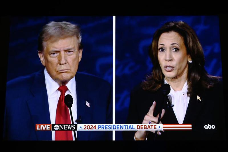 Donald Trump dan Kamala Harris