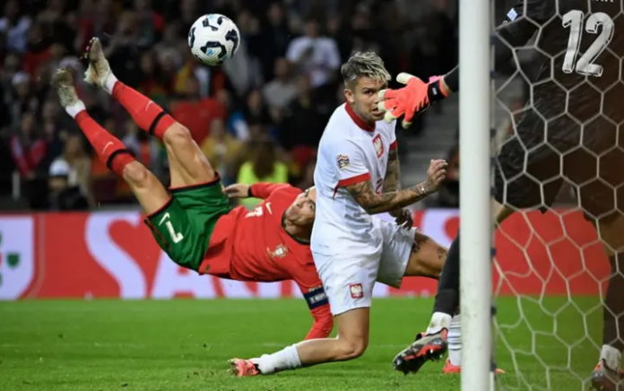 Cristiano Ronaldo Pecahkan Rekor Baru Usai Portugal Gilas Polandia 5-1