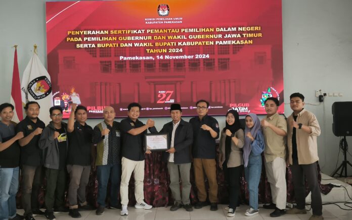 Mappilu PWI Pamekasan Resmi Terakreditasi Sebagai Pemantau Pilkada