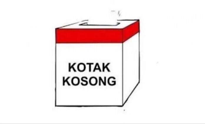 Kotak Kosong Menang di Pilkada Pangkalpinang, Relawan Deklarasi dan Botak Massal