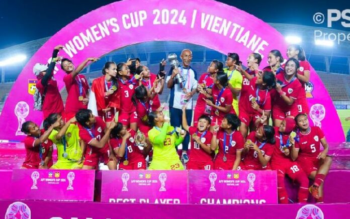 Timnas Putri Indonesia Juara Piala AFF Wanita 2024, Ranking FIFA Melonjak ke Dua Digit!