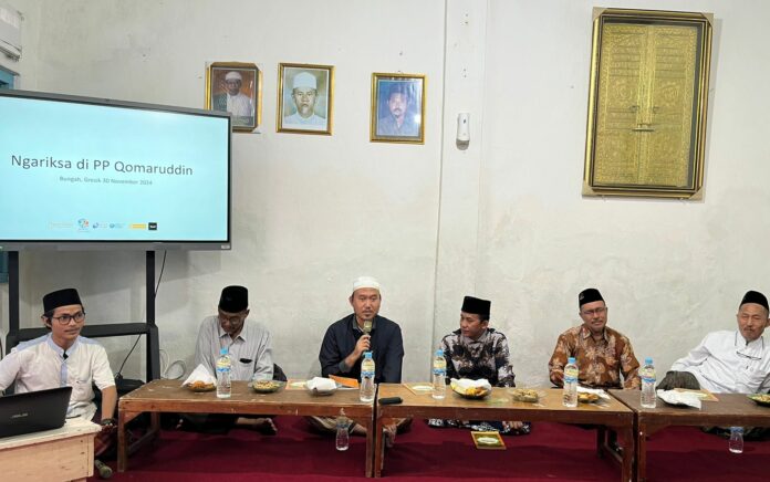 Kuatkan Jaringan Pernaskahan Nusantara, Oman Fathurahman Mengunjungi Pesantren Qomaruddin