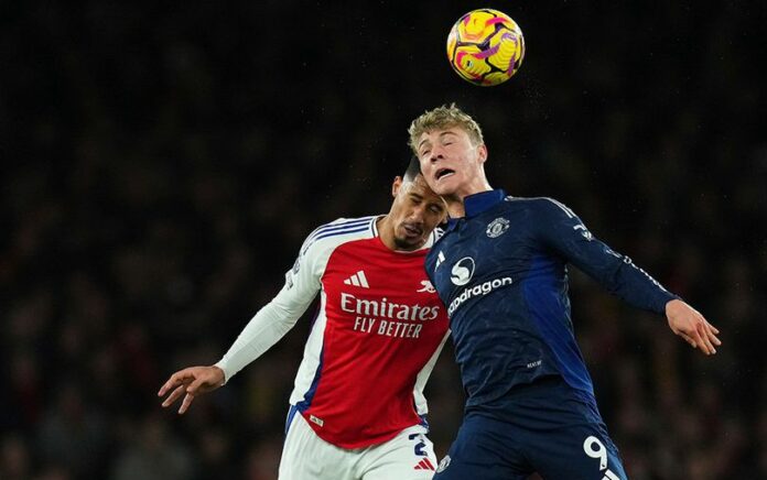 Ruben Amorim Menyesal Tandukan De Ligt di Laga Lawan Arsenal Gagal Jadi Gol