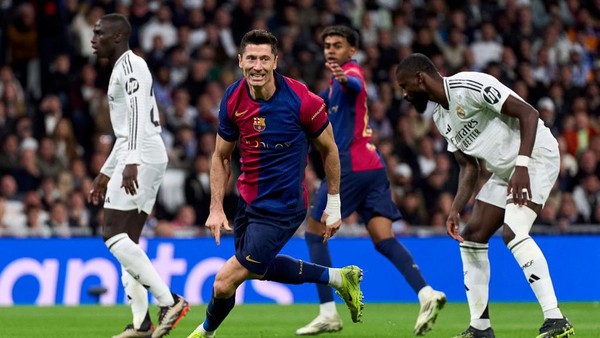 Real Madrid Tempel Ketat Barcelona, Hanya Selisih 1 Poin