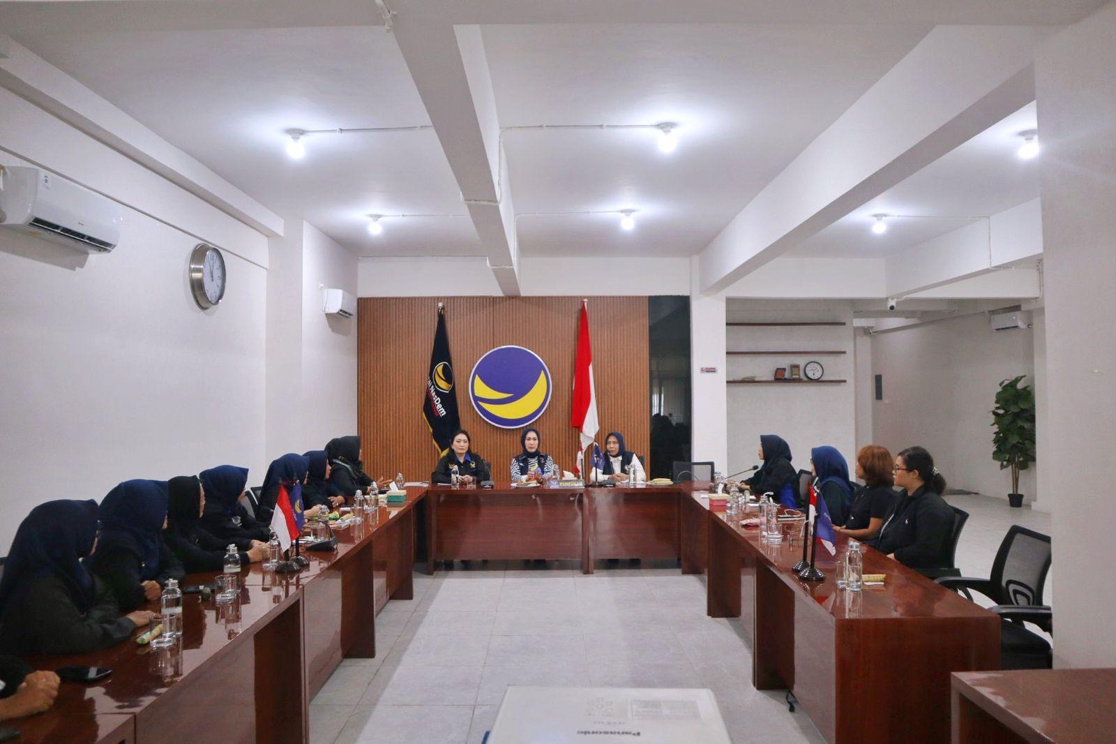Garnita NasDem Jatim Koordinasi dengan Ketua DPW Lahirkan Program Unggulan