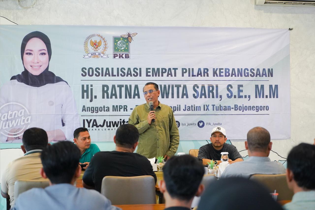 Legislator PKB Sosialisasikan 4 Pilar: Ajak Anak Muda Jaga Persatuan