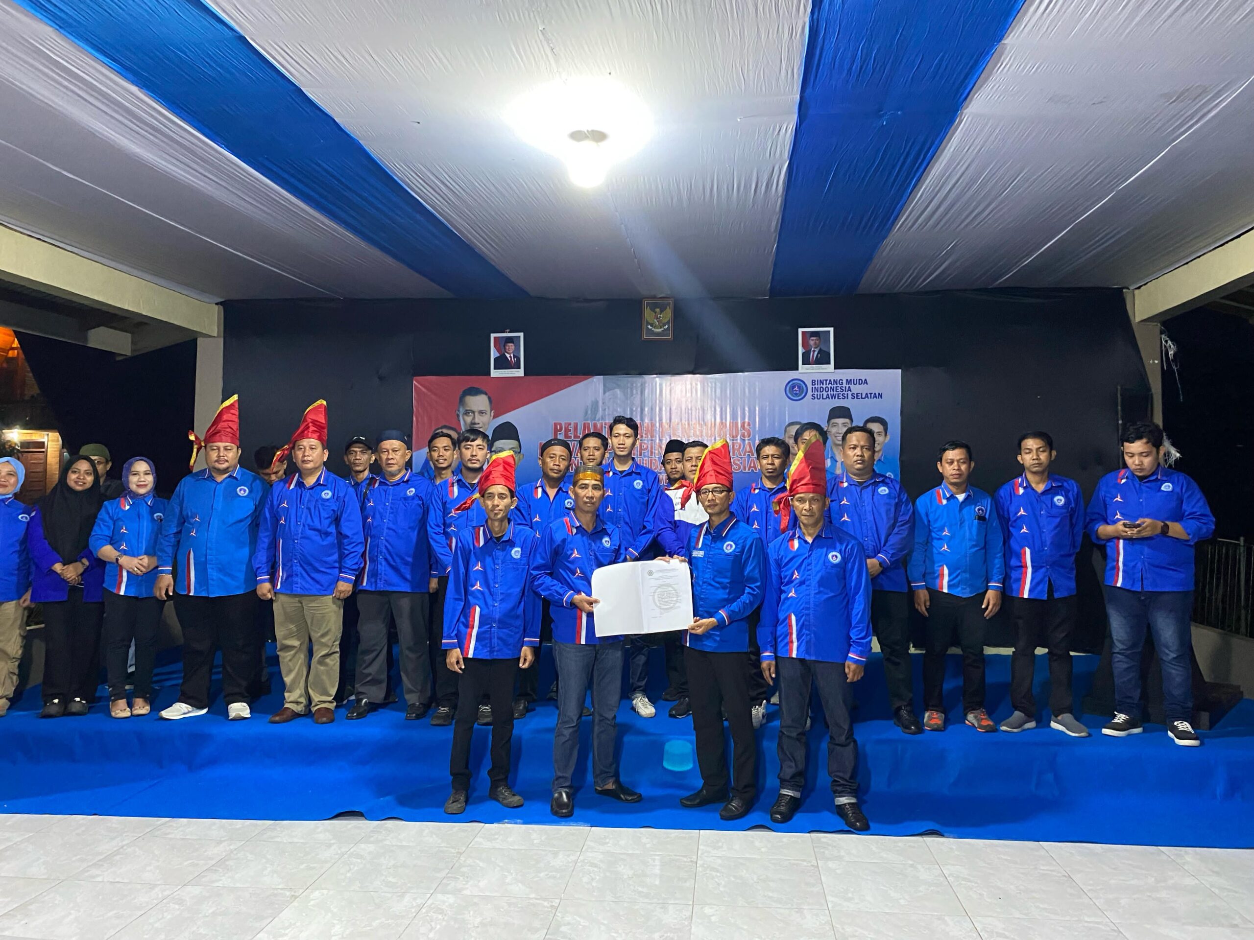 BMI Sulsel Kukuhkan Kepengurusan Baru, Siap Dukung Penuh AHY Menangkan Pemilu 2029