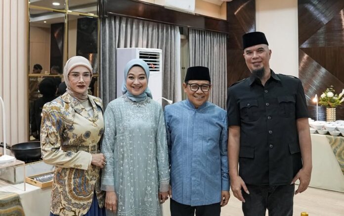 Kelakar Ahmad Dhani di Rumah Cak Imin: Kader PKB Rasa Gerindra