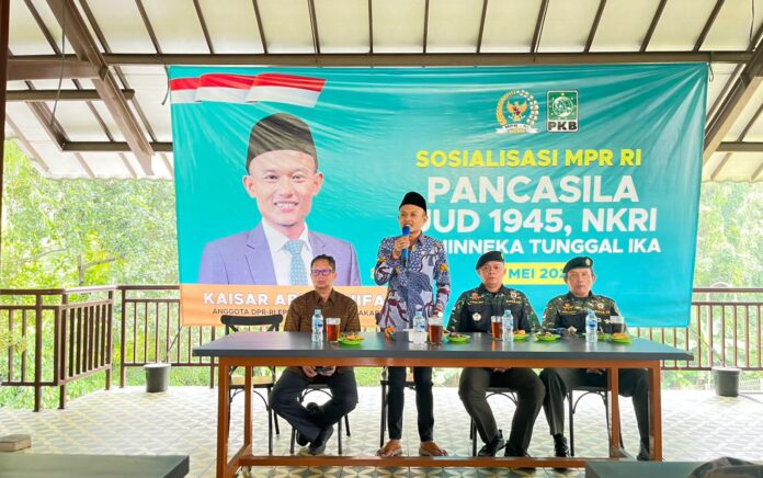 Gus Kaisar Ajak Masyarakat Jogja Jaga Persatuan Lewat Sosialisasi Empat Pilar Kebangsaan