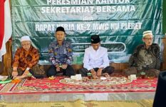 Resmikan Sekretariat MWCNU Pleret, Kaisar Dorong Pemberdayaan Lewat Komisi VII