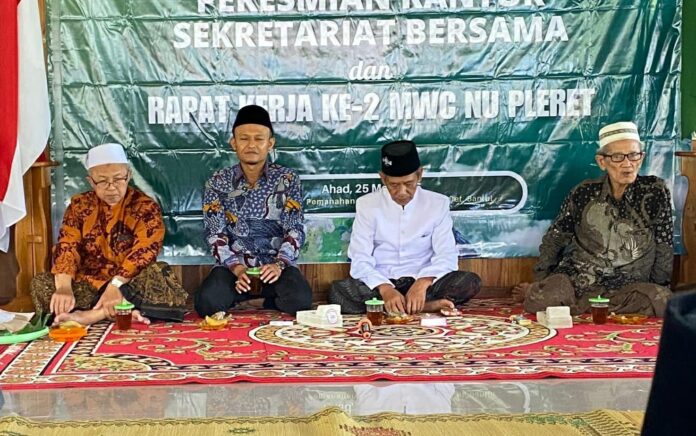 Resmikan Sekretariat MWCNU Pleret, Kaisar Dorong Pemberdayaan Lewat Komisi VII
