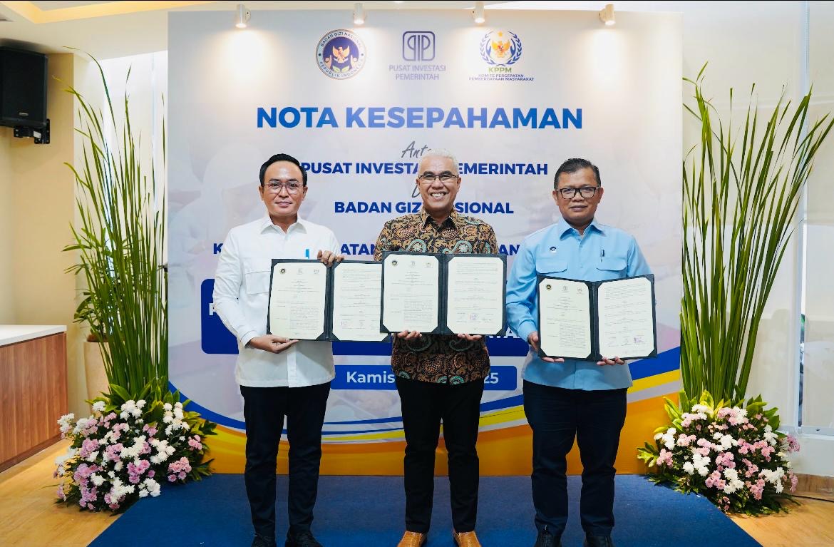 Bangun 1000 Dapur MBG Pesantren, PIP, BGN dan KPPM RI Teken MoU